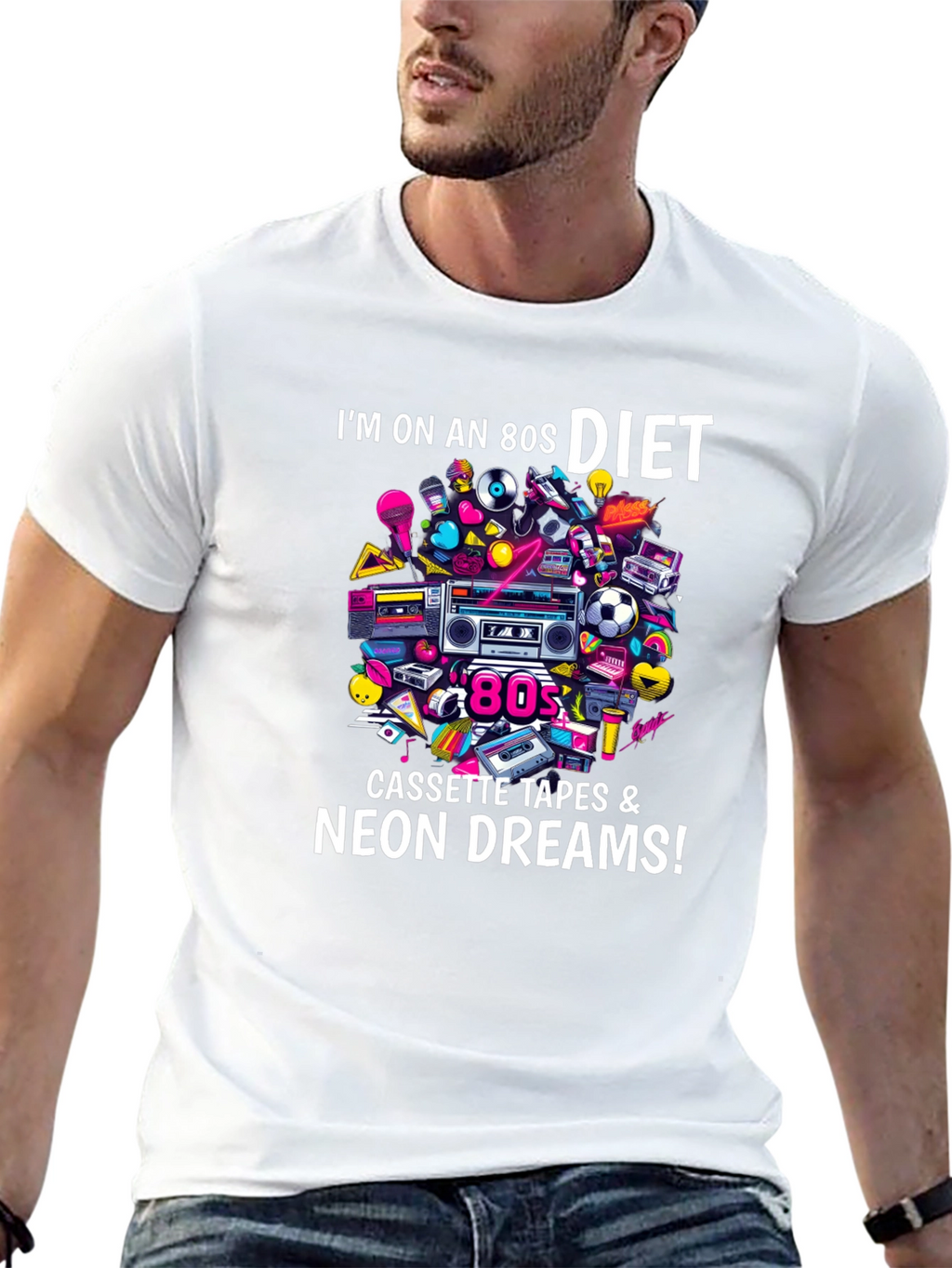Im on an 80s Diet T-Shirt
