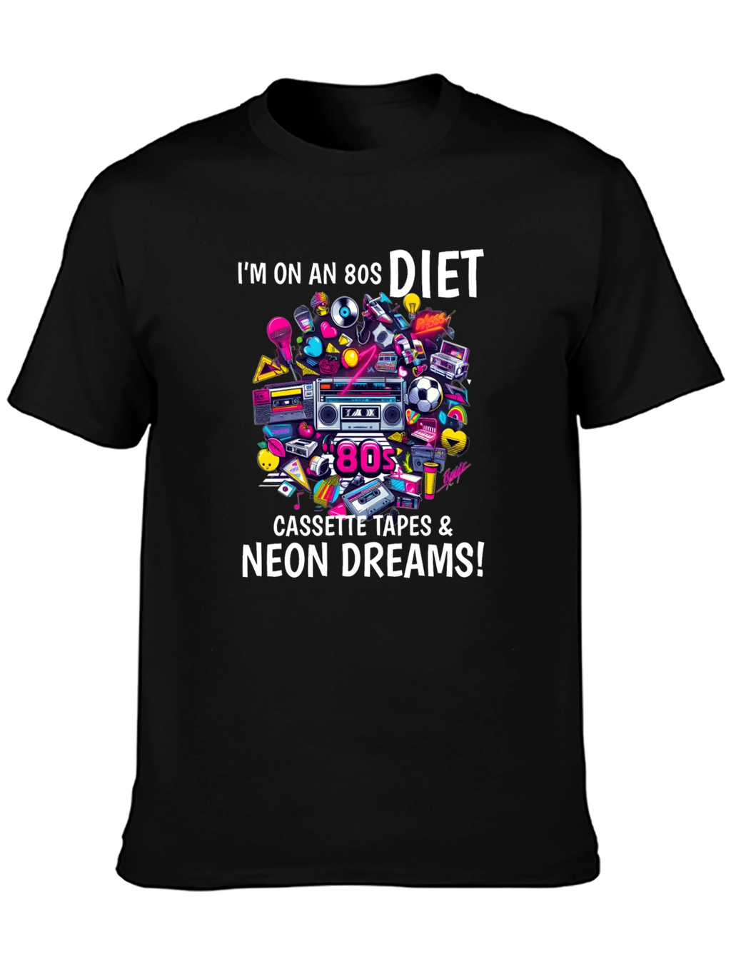 Im on an 80s Diet T-Shirt