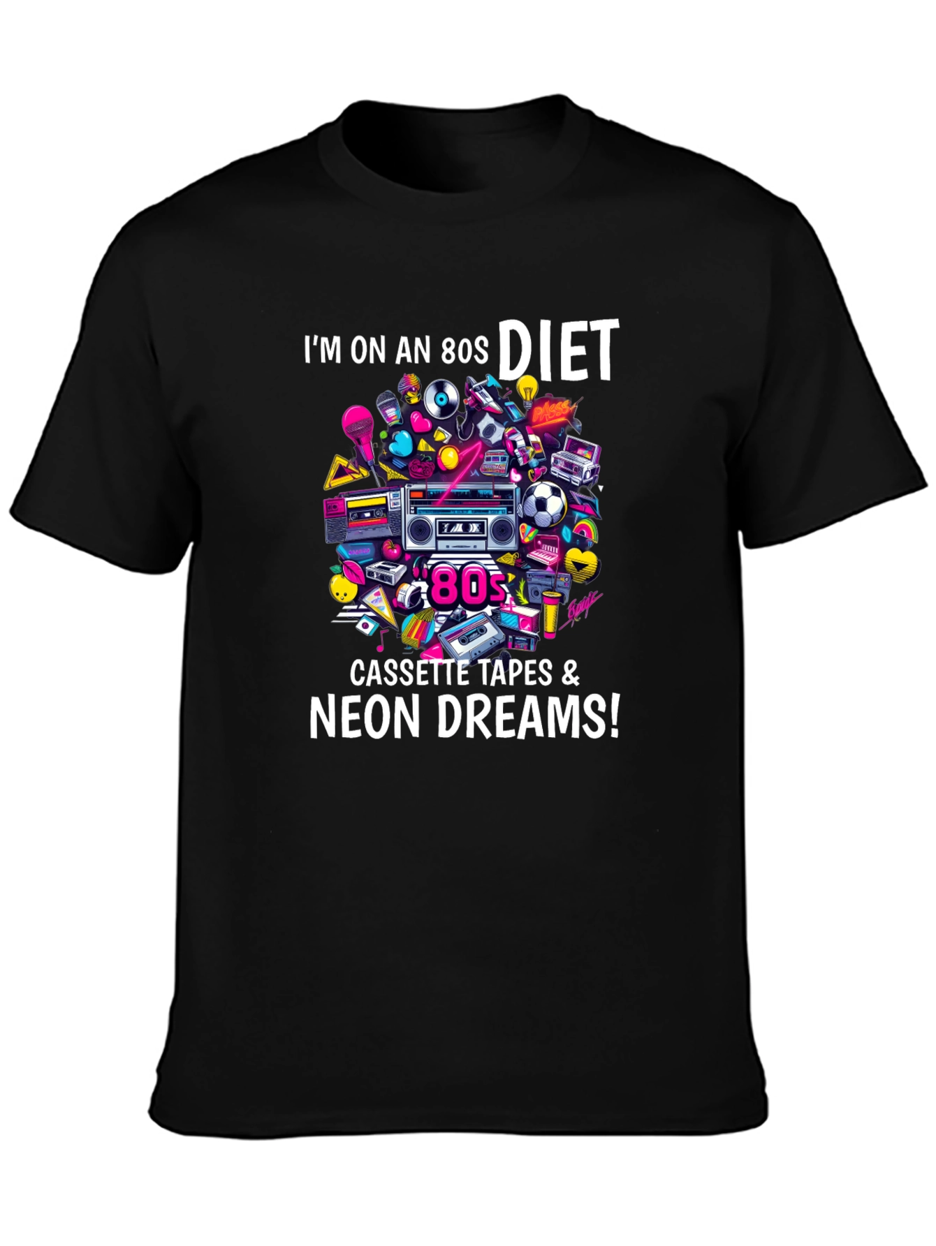 Im on an 80s Diet T-Shirt