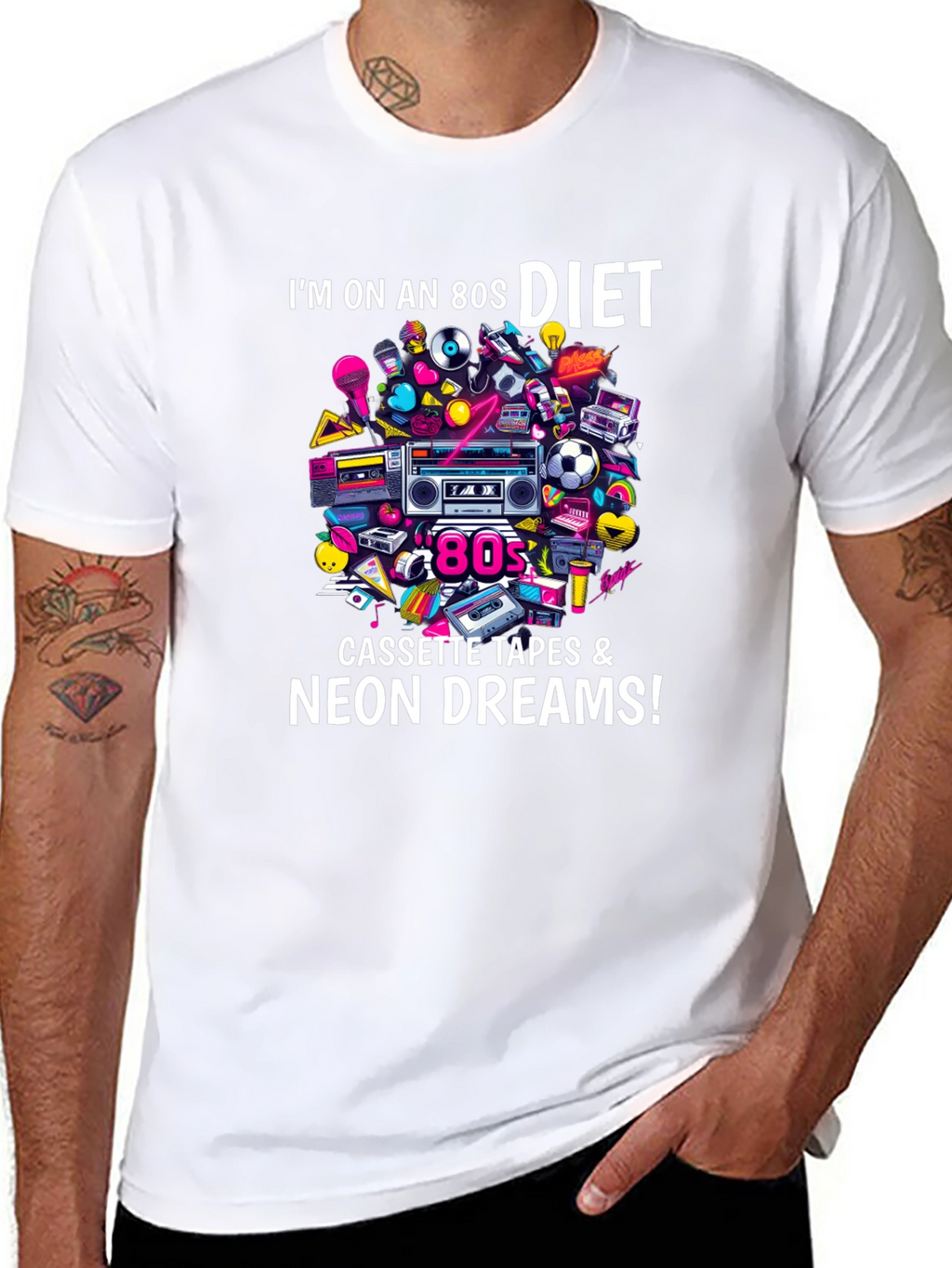 Im on an 80s Diet T-Shirt