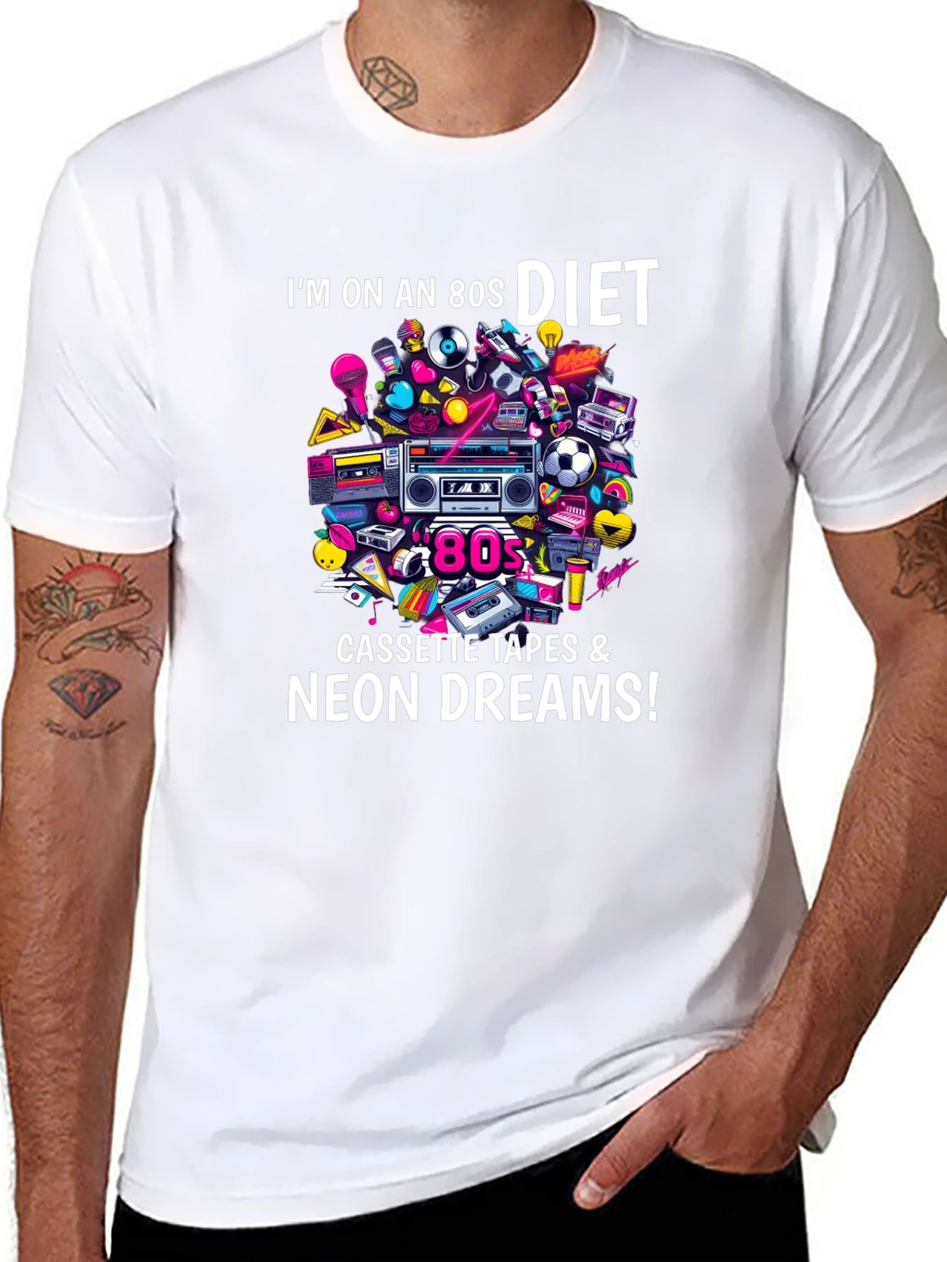 Im on an 80s Diet T-Shirt