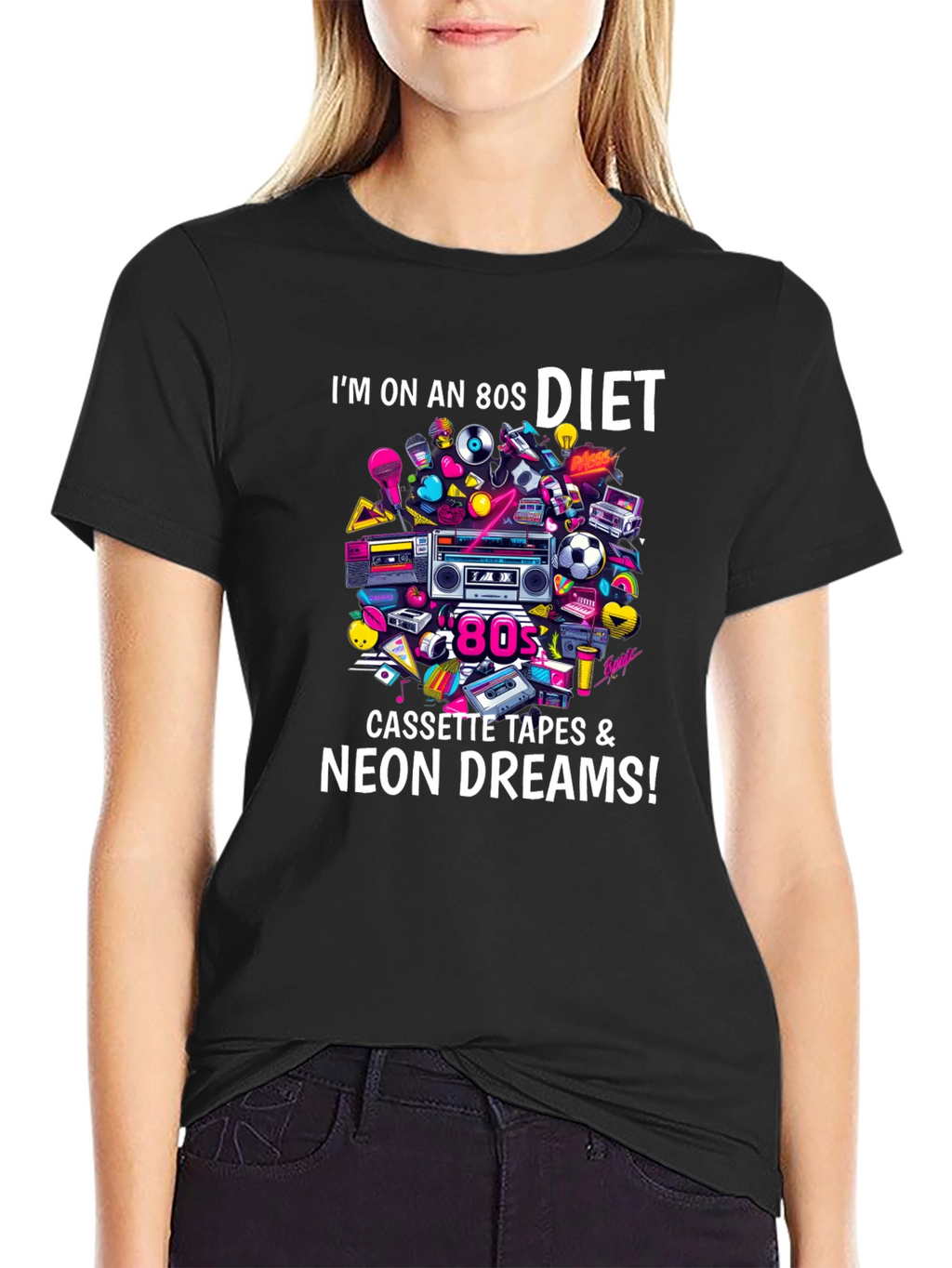 Im on an 80s Diet T-Shirt