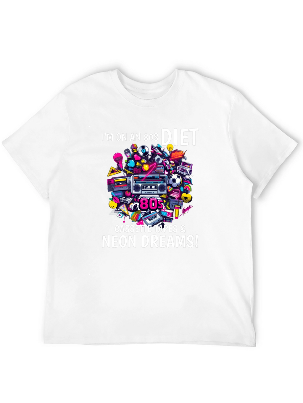 Im on an 80s Diet T-Shirt