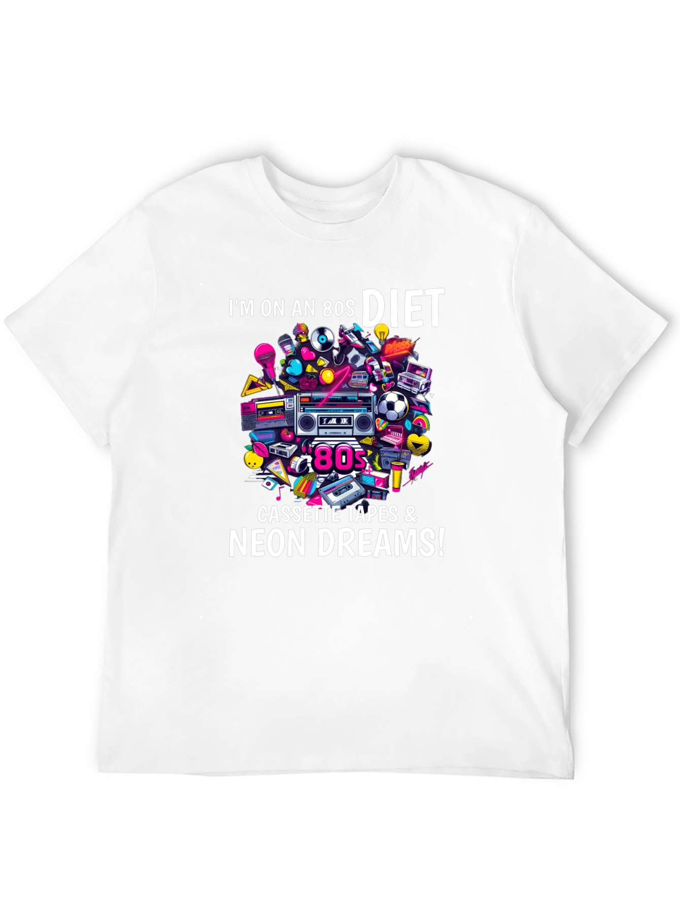 Im on an 80s Diet T-Shirt