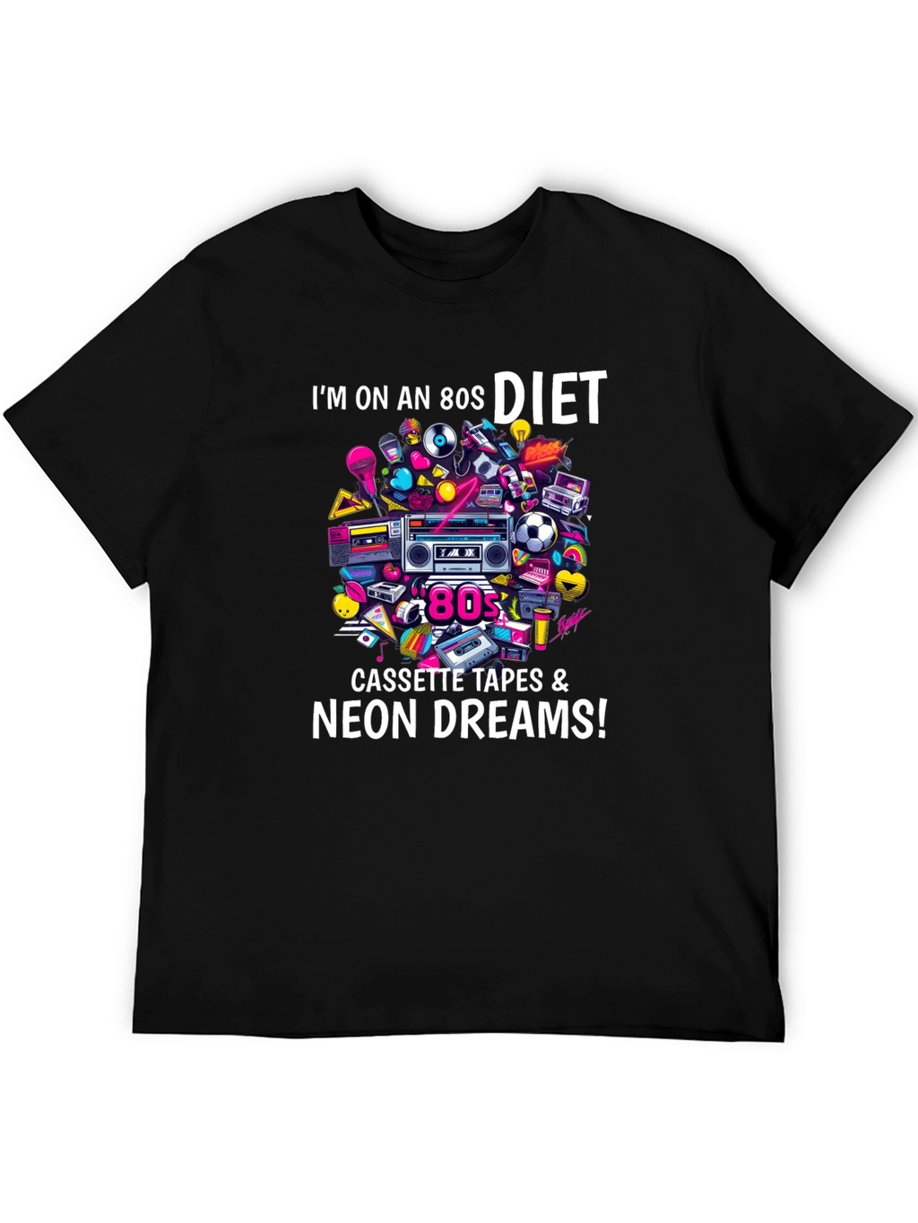 Im on an 80s Diet T-Shirt