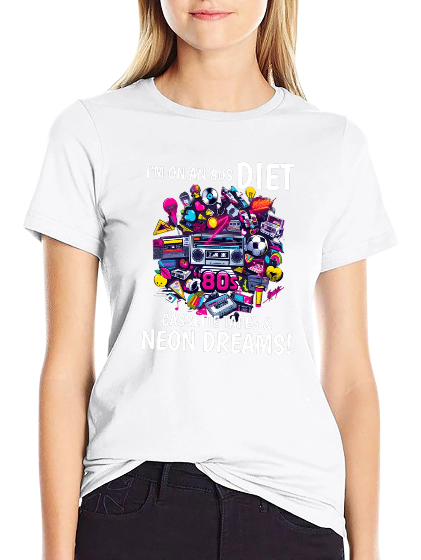 Im on an 80s Diet T-Shirt