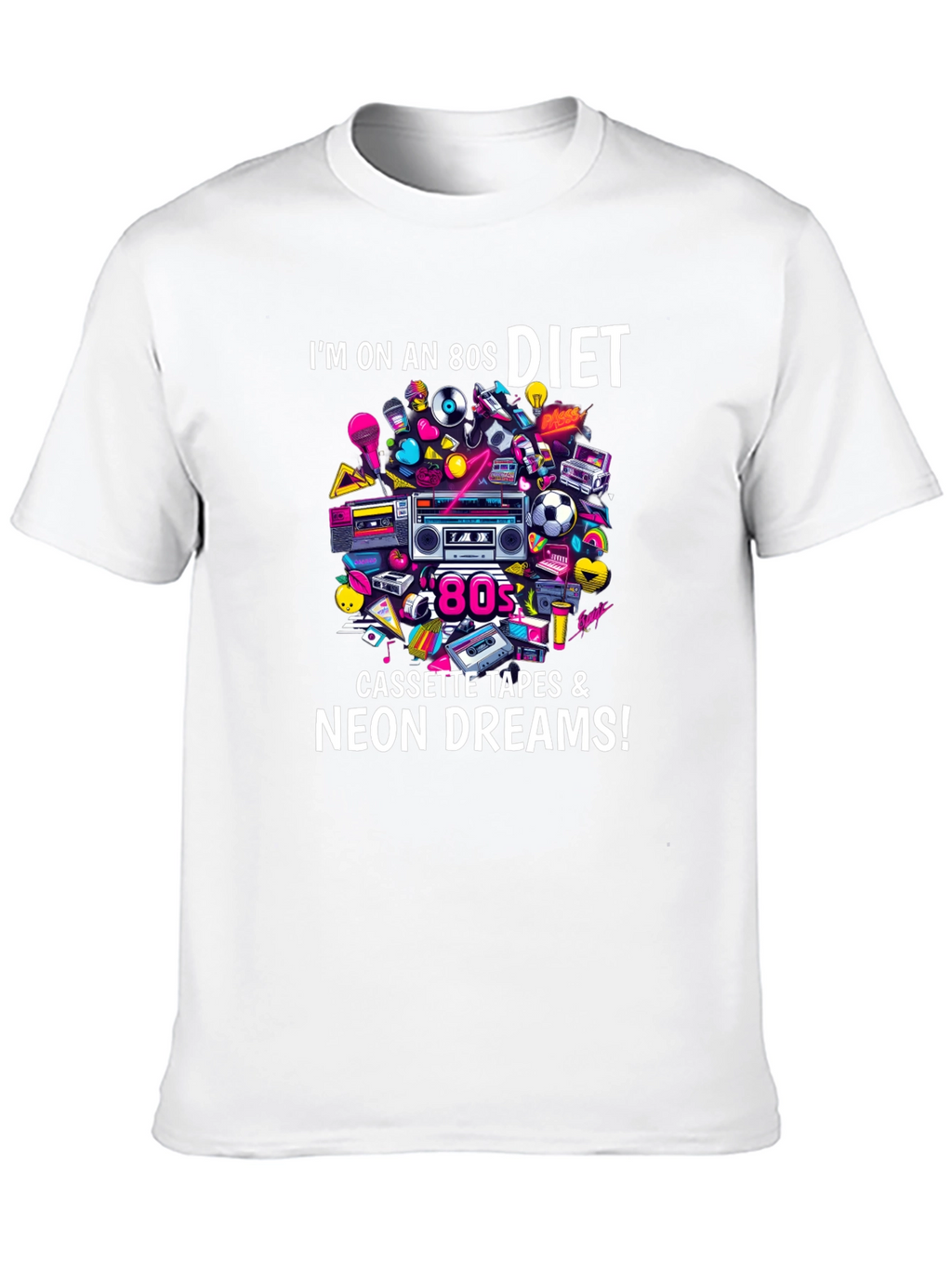 Im on an 80s Diet T-Shirt