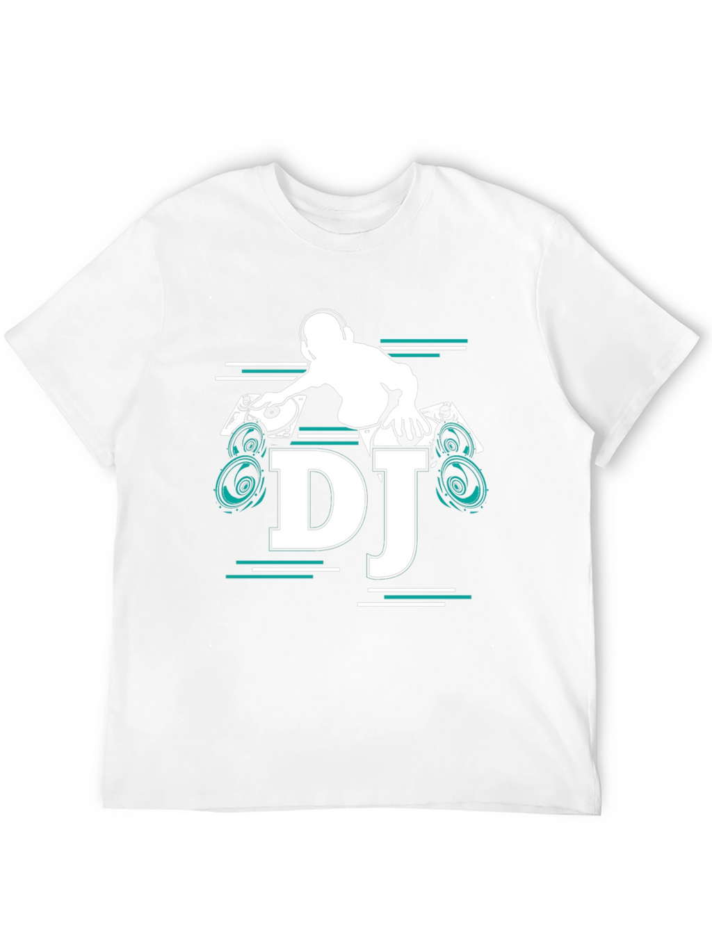 DJ Graphic Tee - Turntable Music Lover T-Shirt
