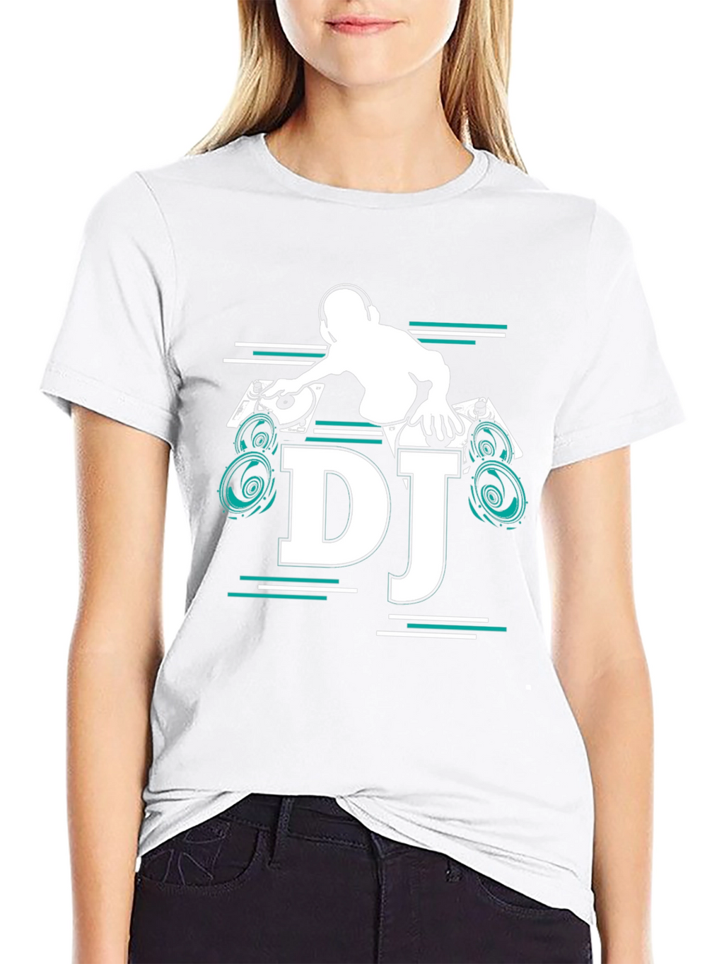 DJ Graphic Tee - Turntable Music Lover T-Shirt