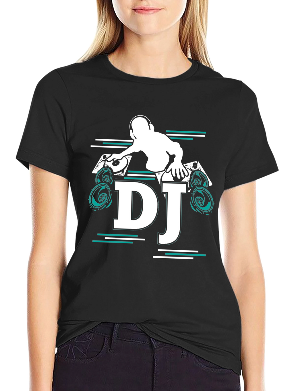 DJ Graphic Tee - Turntable Music Lover T-Shirt