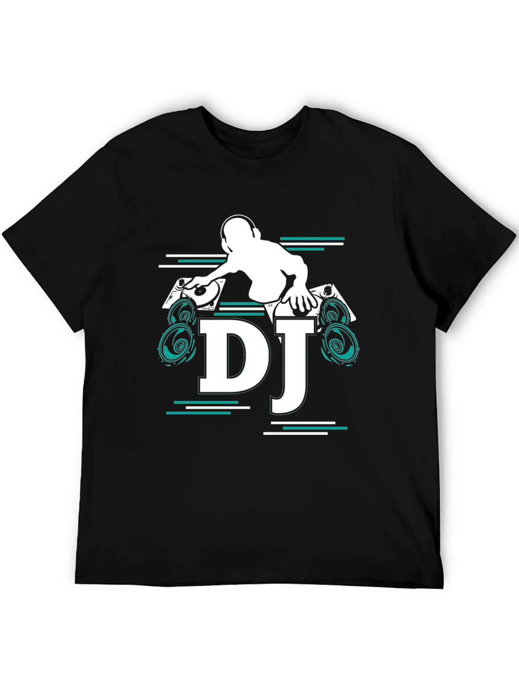 DJ Graphic Tee - Turntable Music Lover T-Shirt