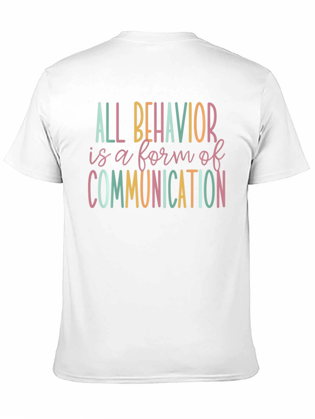 All Behavior Communication T-Shirt - Black