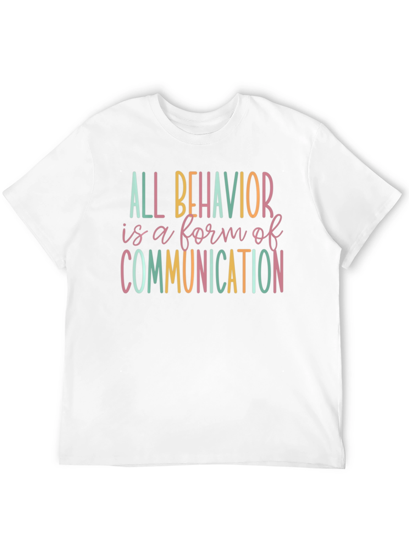 All Behavior Communication T-Shirt - Black