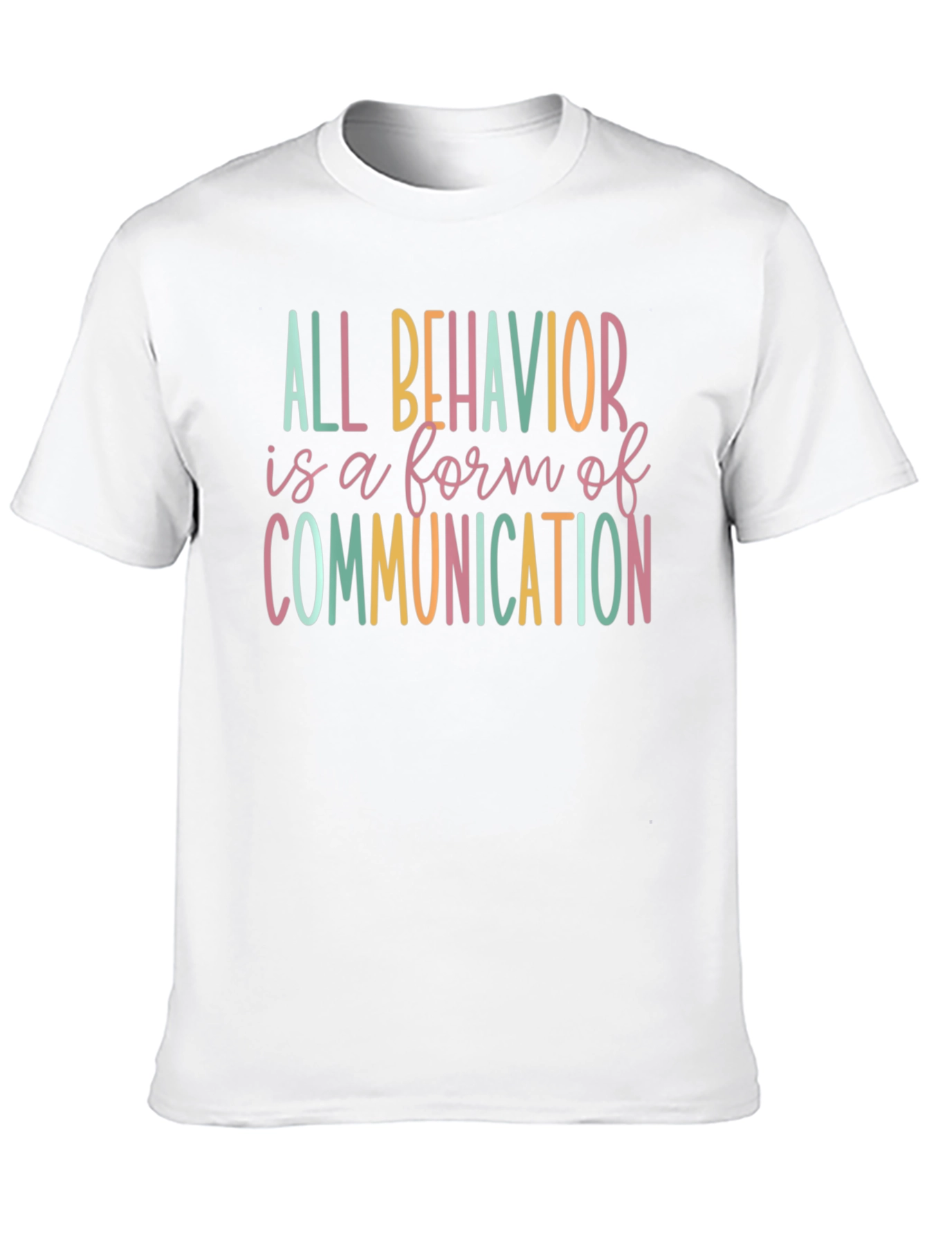 All Behavior Communication T-Shirt - Black