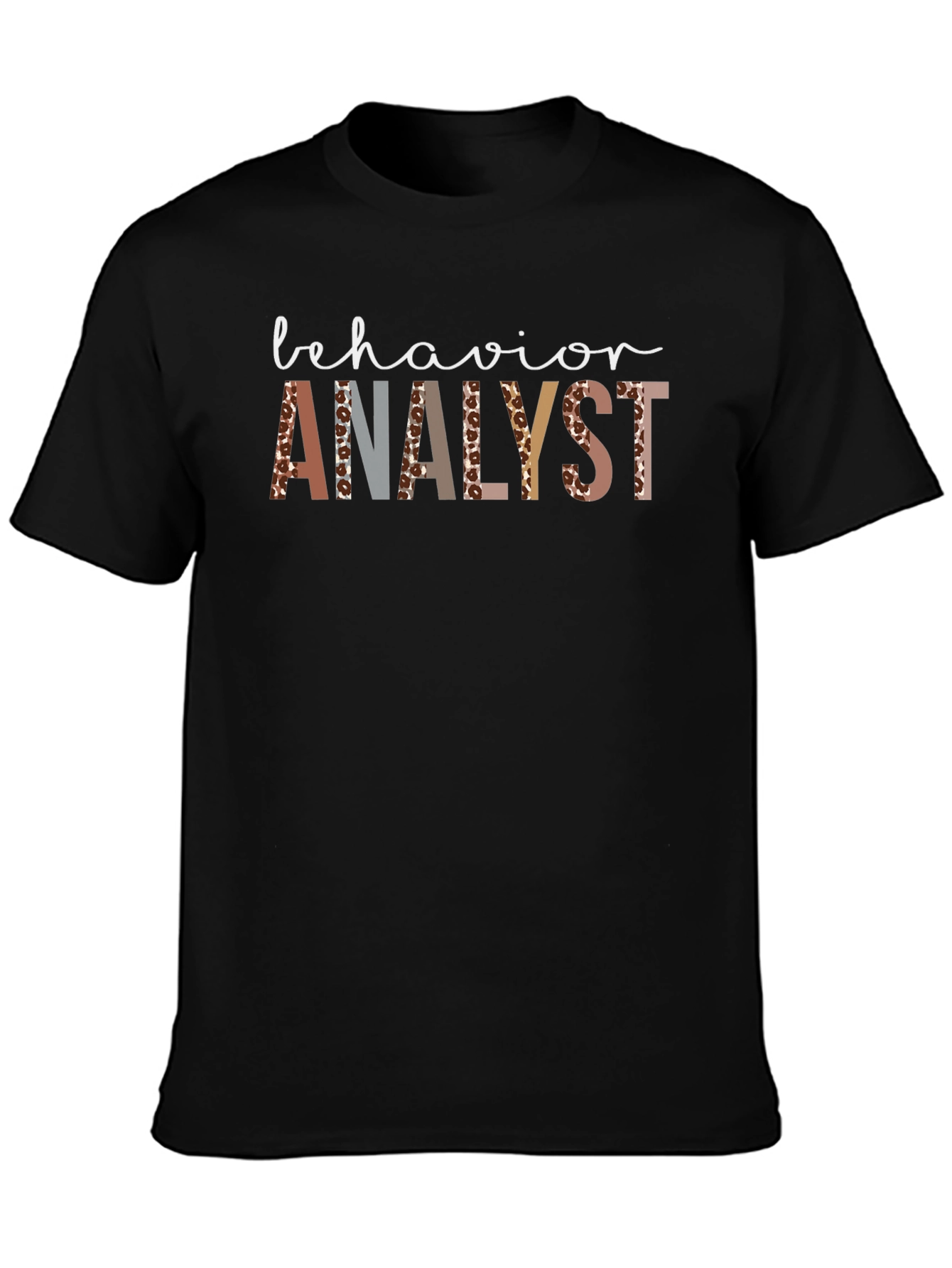 Behavior Analyst Leopard Print T-Shirt