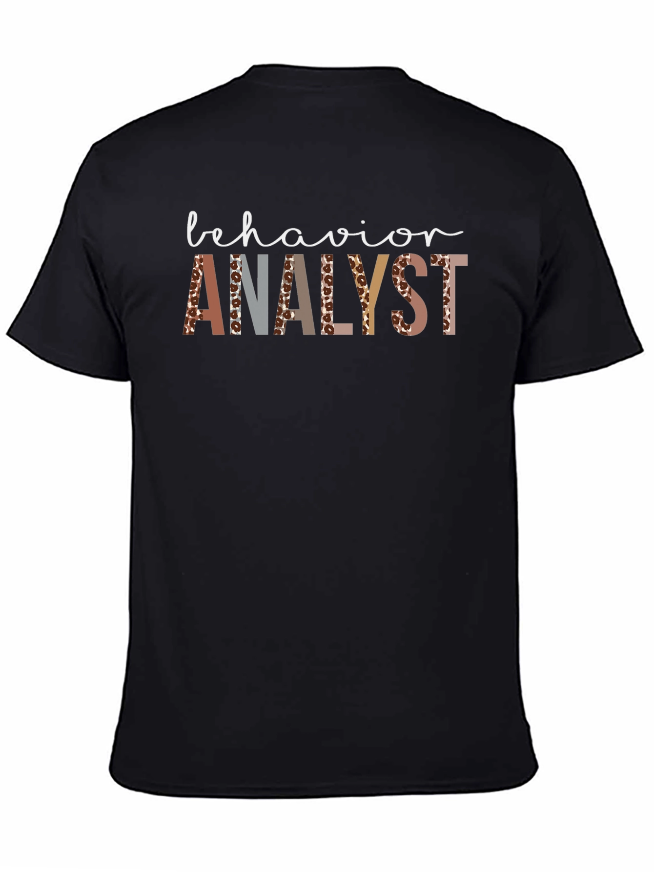 Behavior Analyst Leopard Print T-Shirt