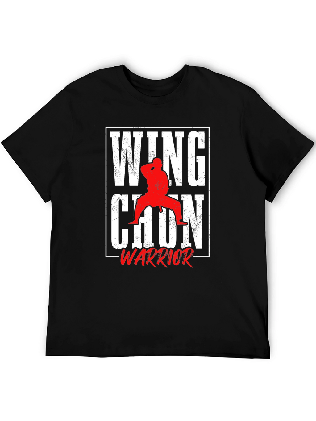 Wing Chun Warrior Black T-Shirt