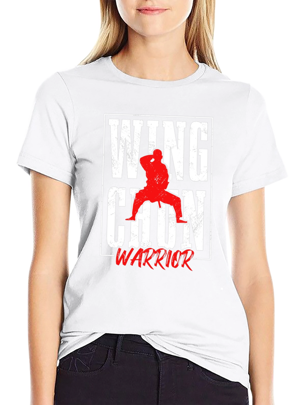 Wing Chun Warrior Black T-Shirt