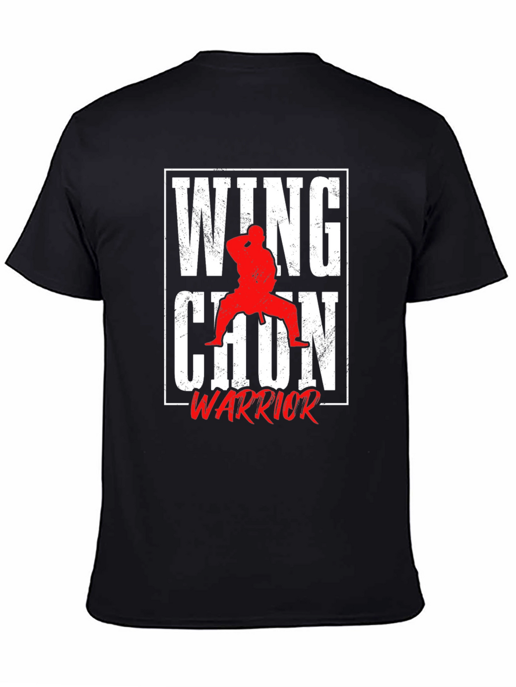Wing Chun Warrior Black T-Shirt