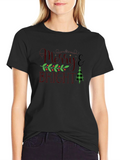 Merry & Bright Holiday Graphic Tee