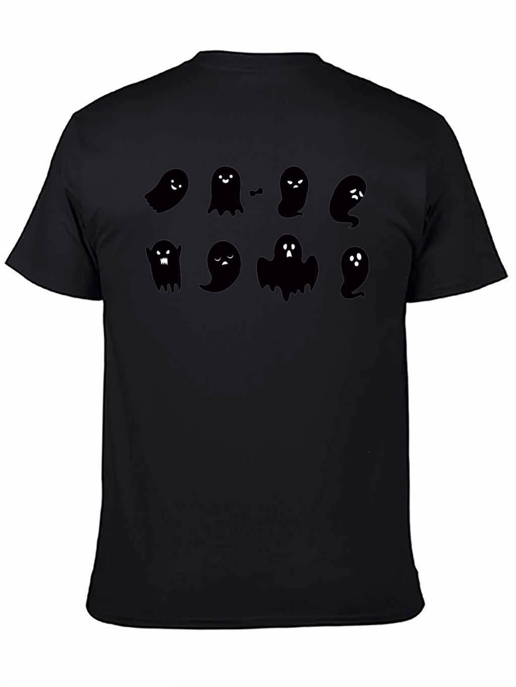 Cute Ghost Graphic T-Shirt - Halloween Tee