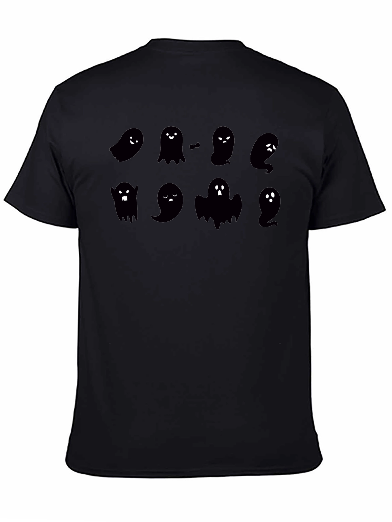 Cute Ghost Graphic T-Shirt - Halloween Tee