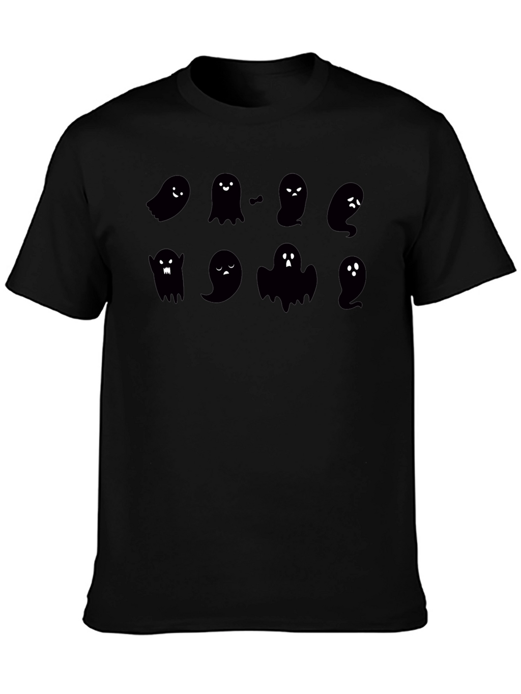 Cute Ghost Graphic T-Shirt - Halloween Tee
