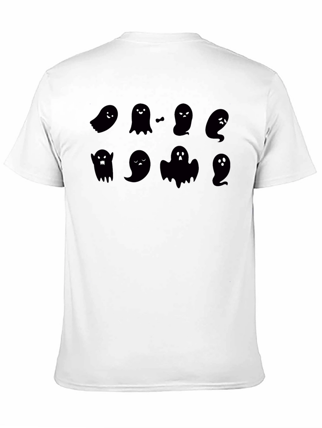 Cute Ghost Graphic T-Shirt - Halloween Tee