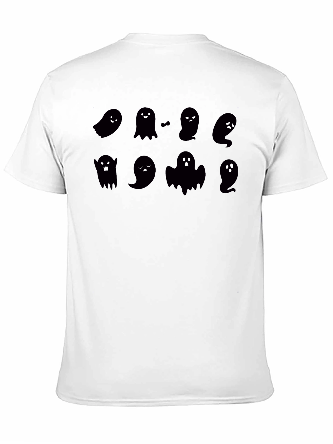 Cute Ghost Graphic T-Shirt - Halloween Tee