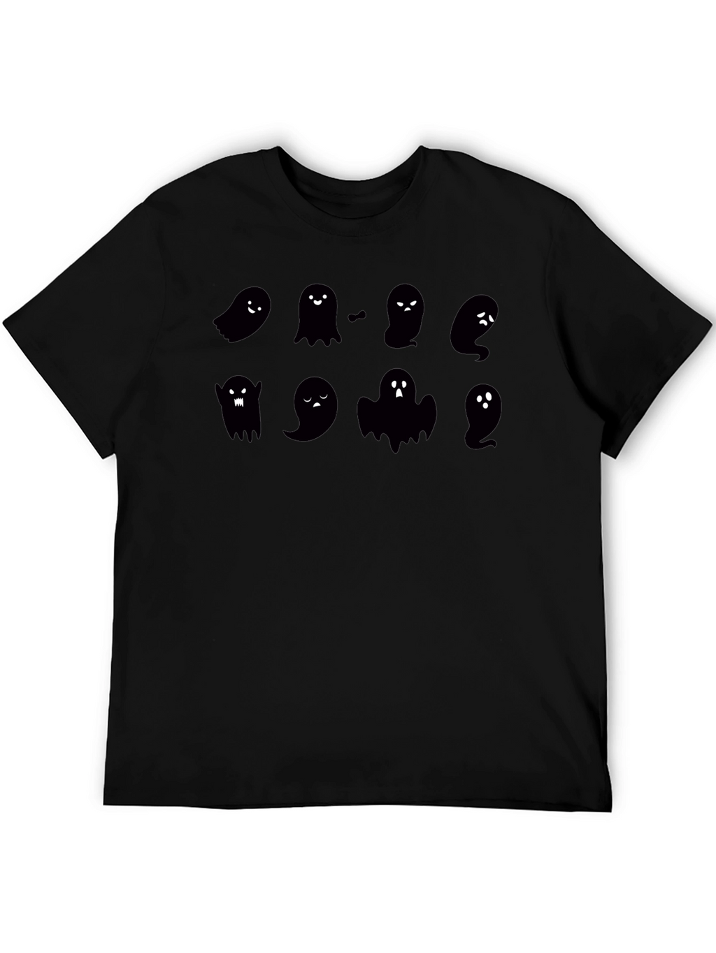 Cute Ghost Graphic T-Shirt - Halloween Tee