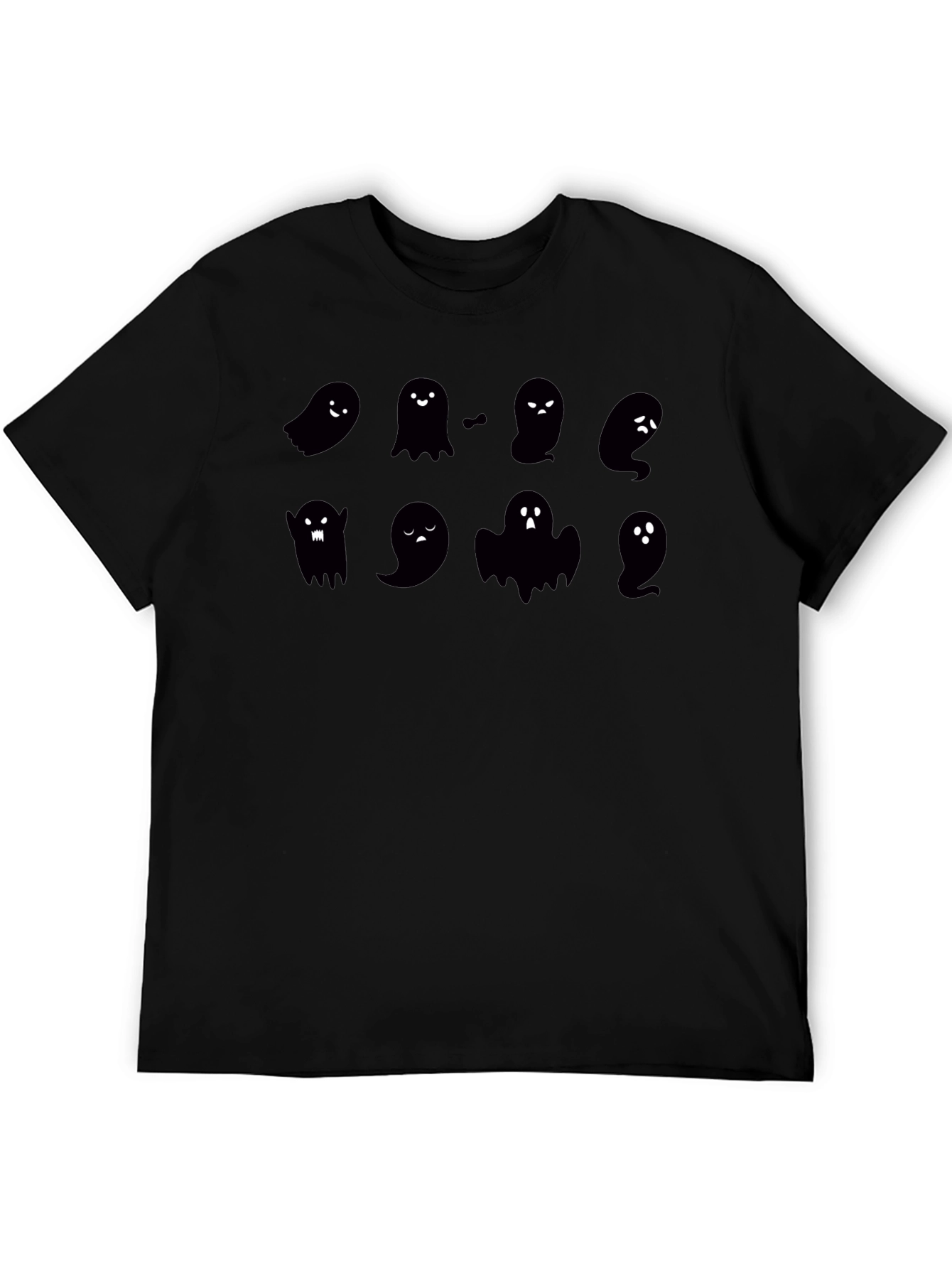 Cute Ghost Graphic T-Shirt - Halloween Tee