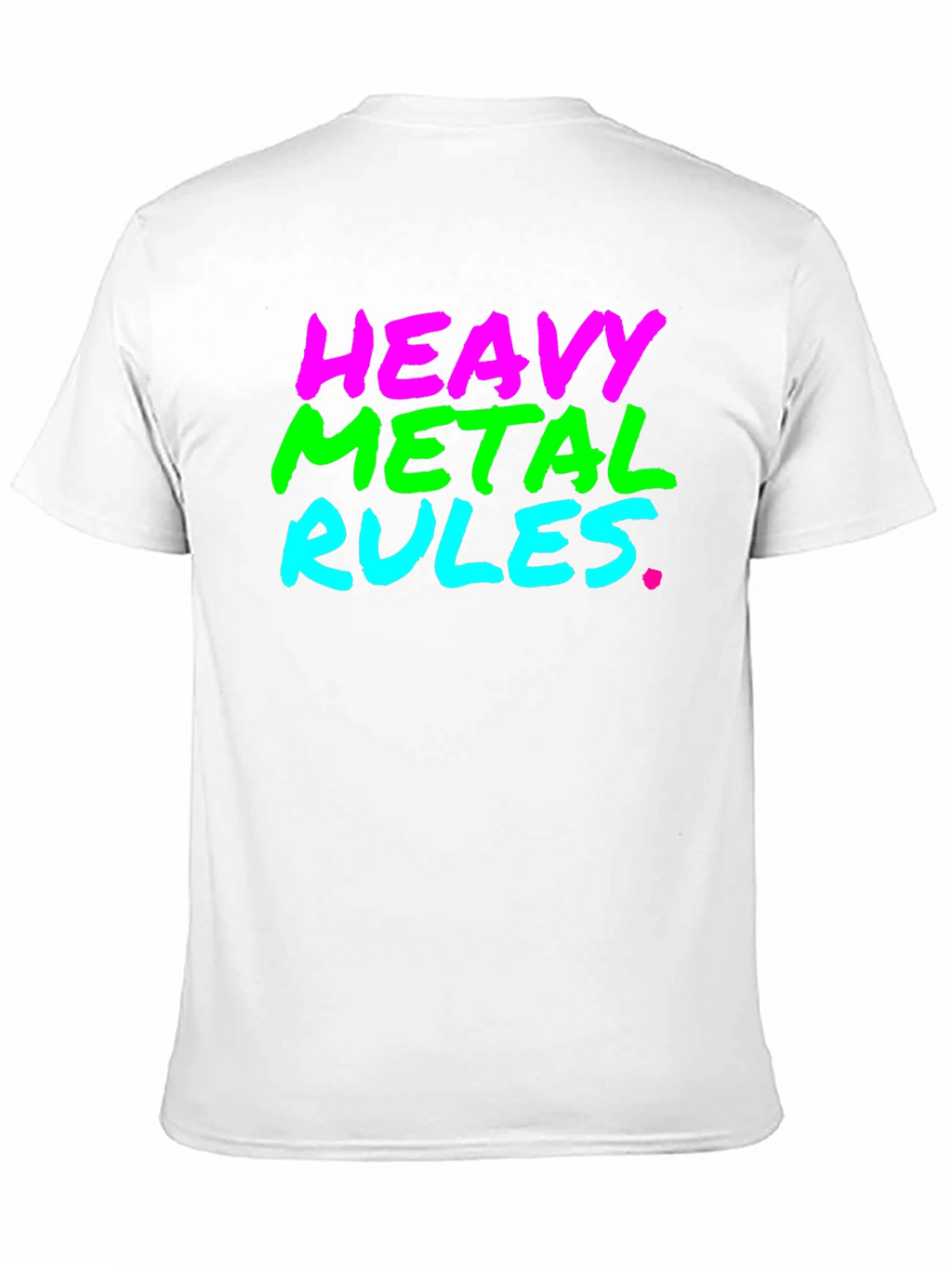 Heavy Metal Rules Black T-Shirt