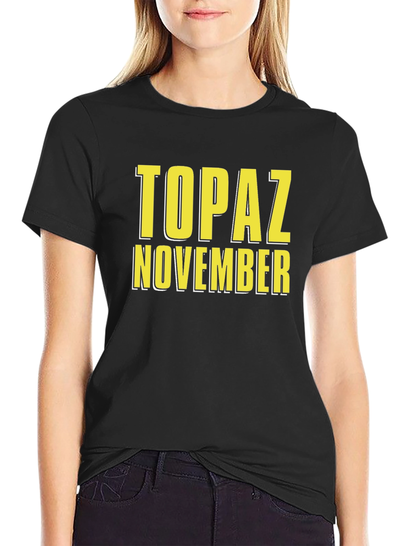 Topaz November Birthday T-Shirt