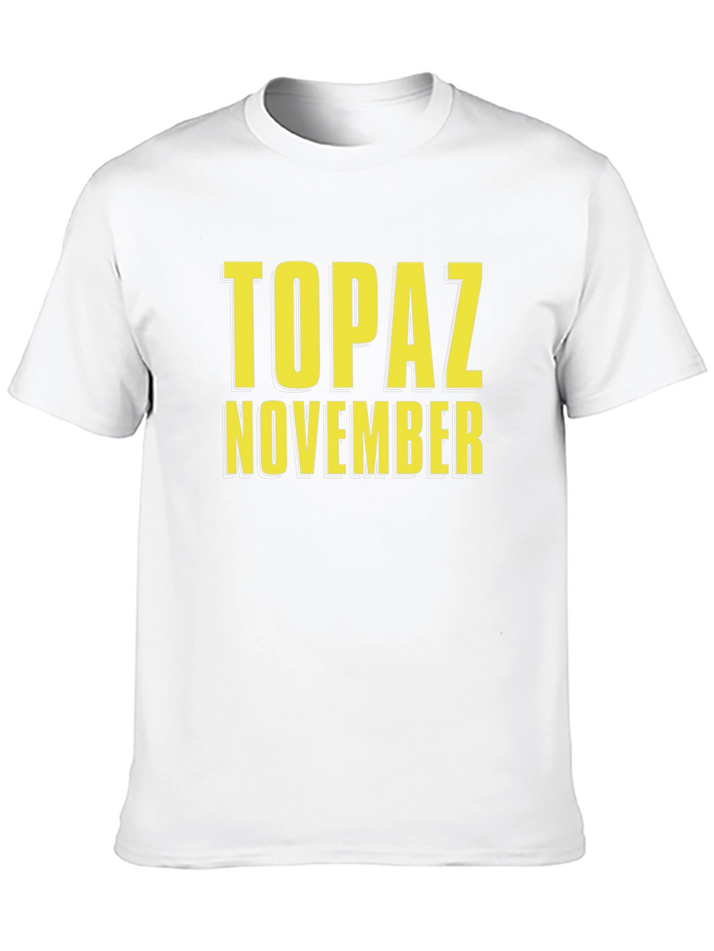 Topaz November Birthday T-Shirt