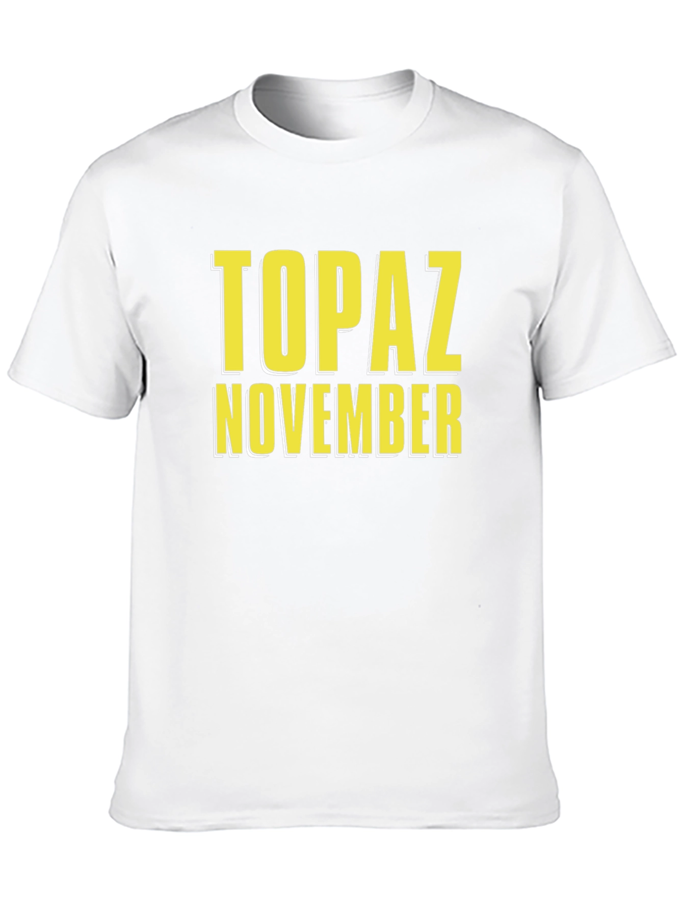 Topaz November Birthday T-Shirt