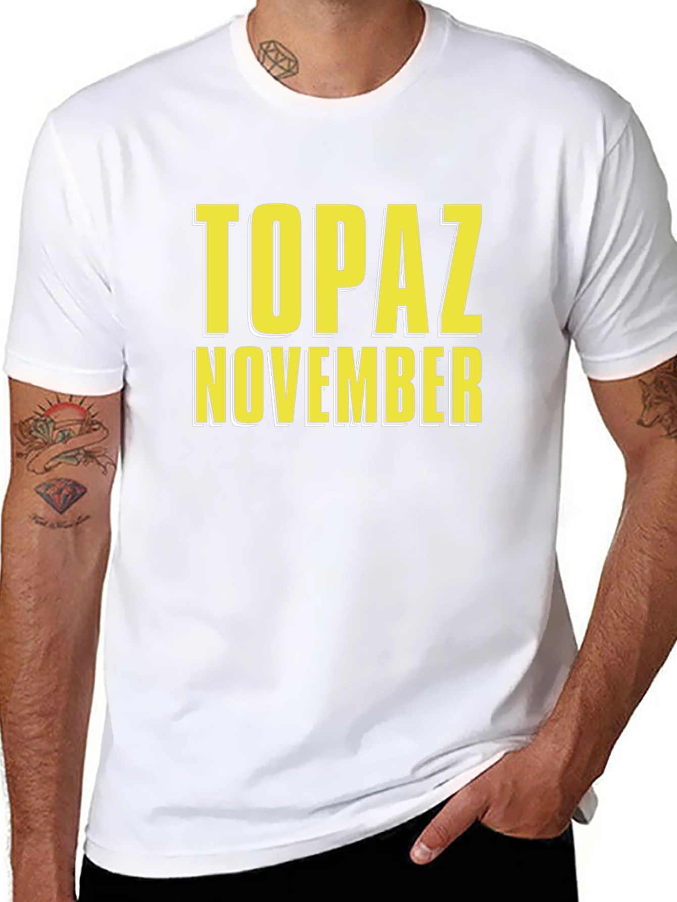 Topaz November Birthday T-Shirt