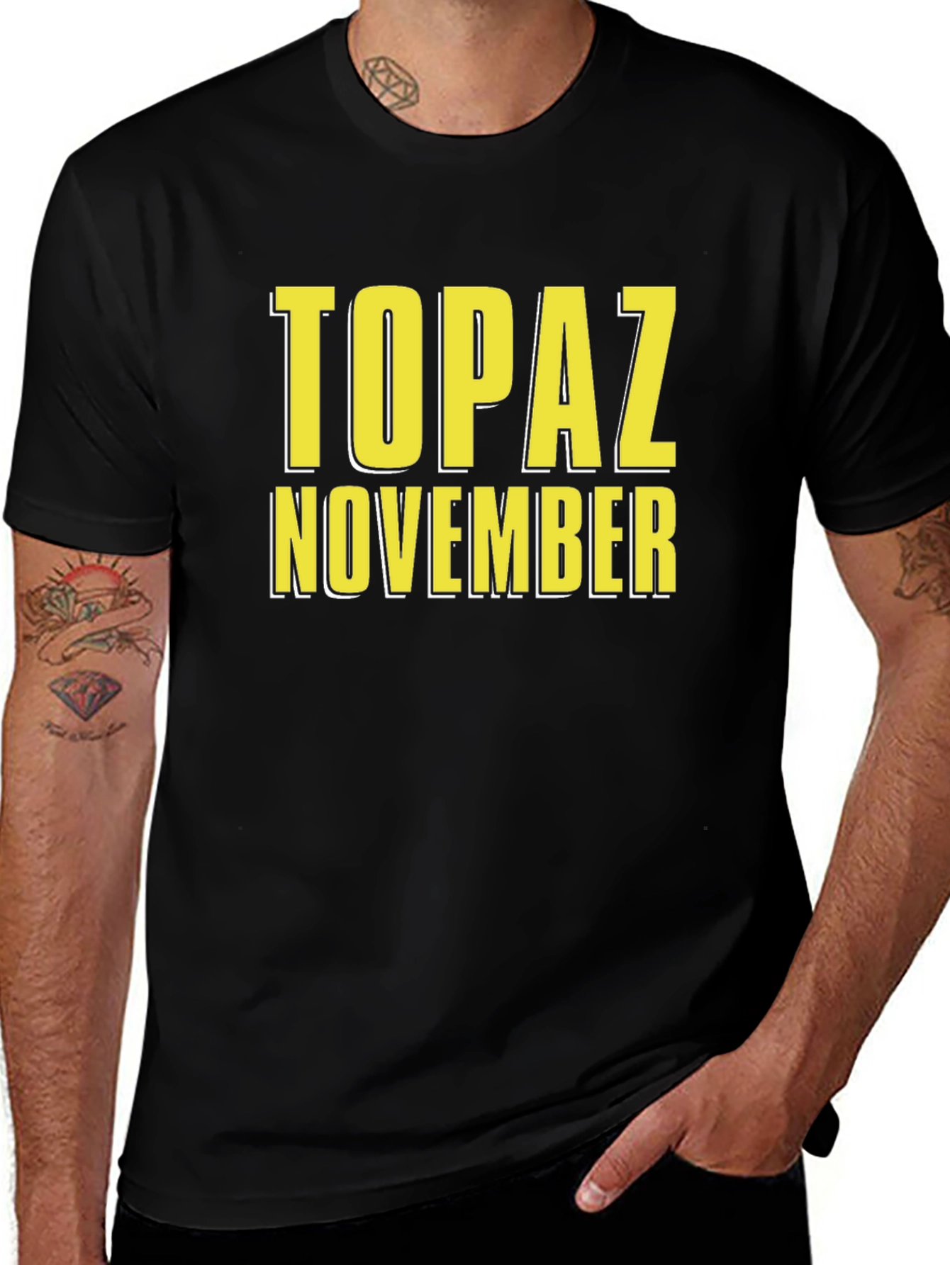 Topaz November Birthday T-Shirt