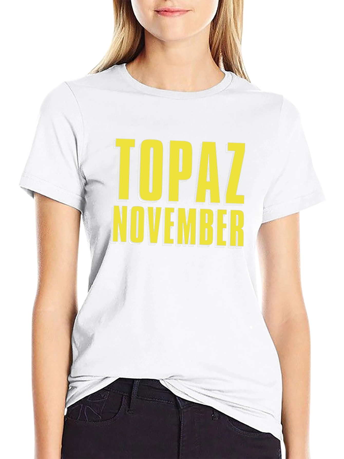 Topaz November Birthday T-Shirt