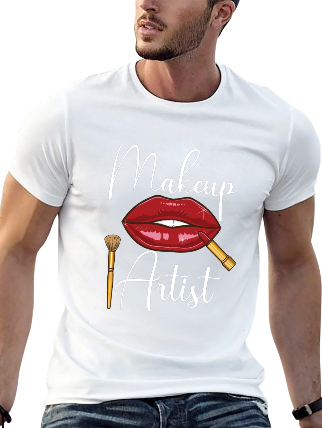 Makeup Artist T-Shirt - Stylish Graphic Tee