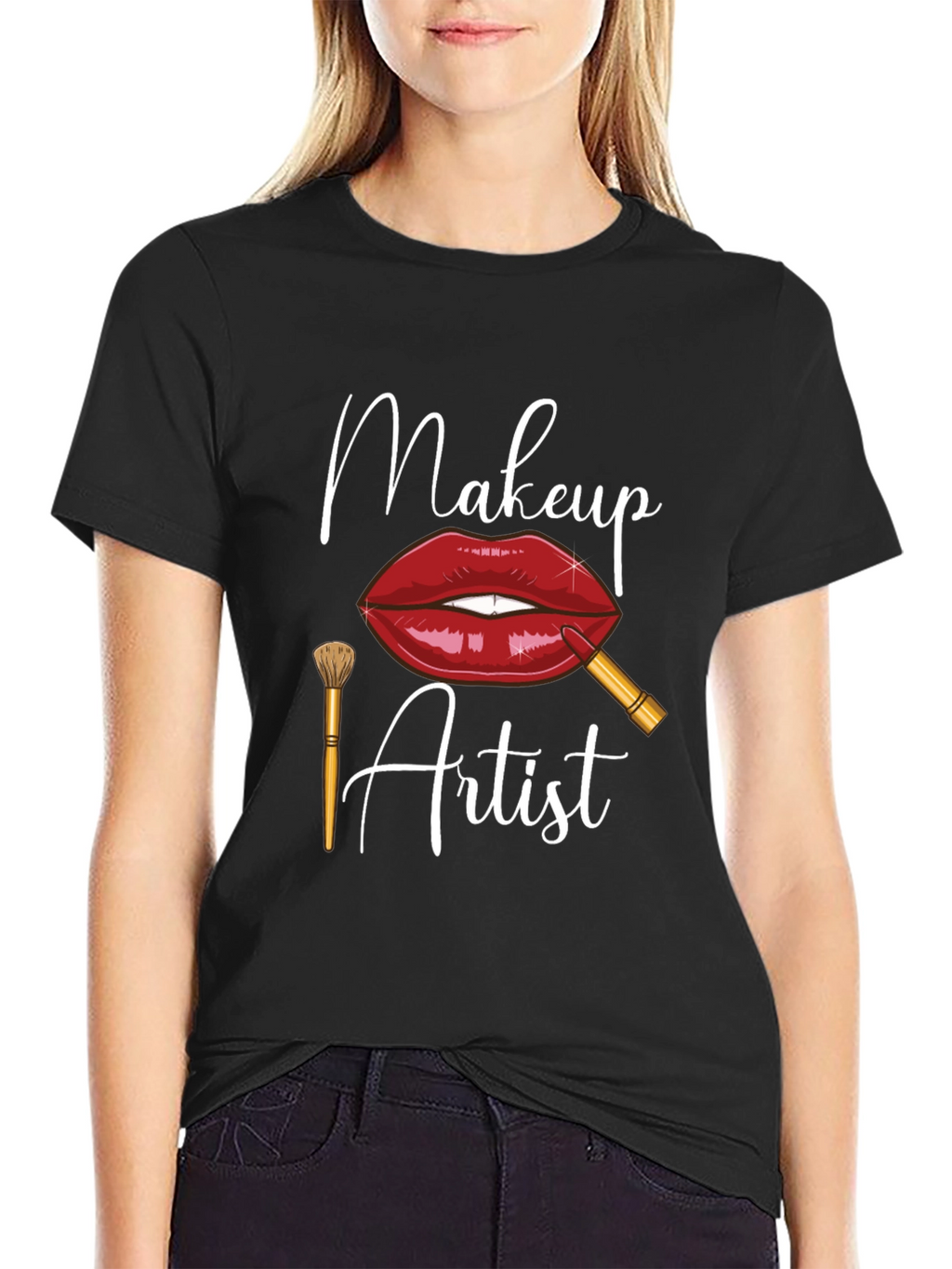 Makeup Artist T-Shirt - Stylish Graphic Tee
