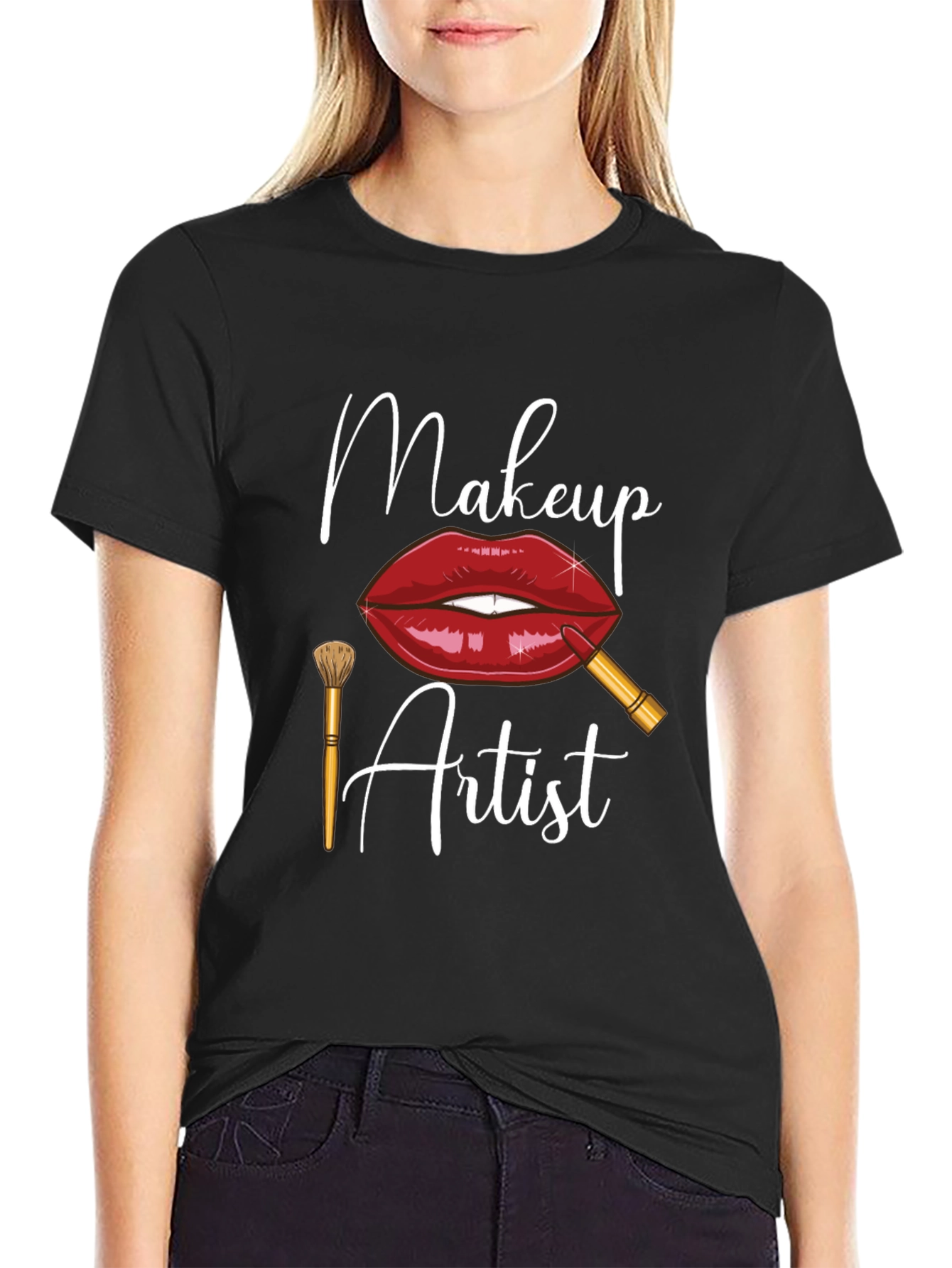 Makeup Artist T-Shirt - Stylish Graphic Tee
