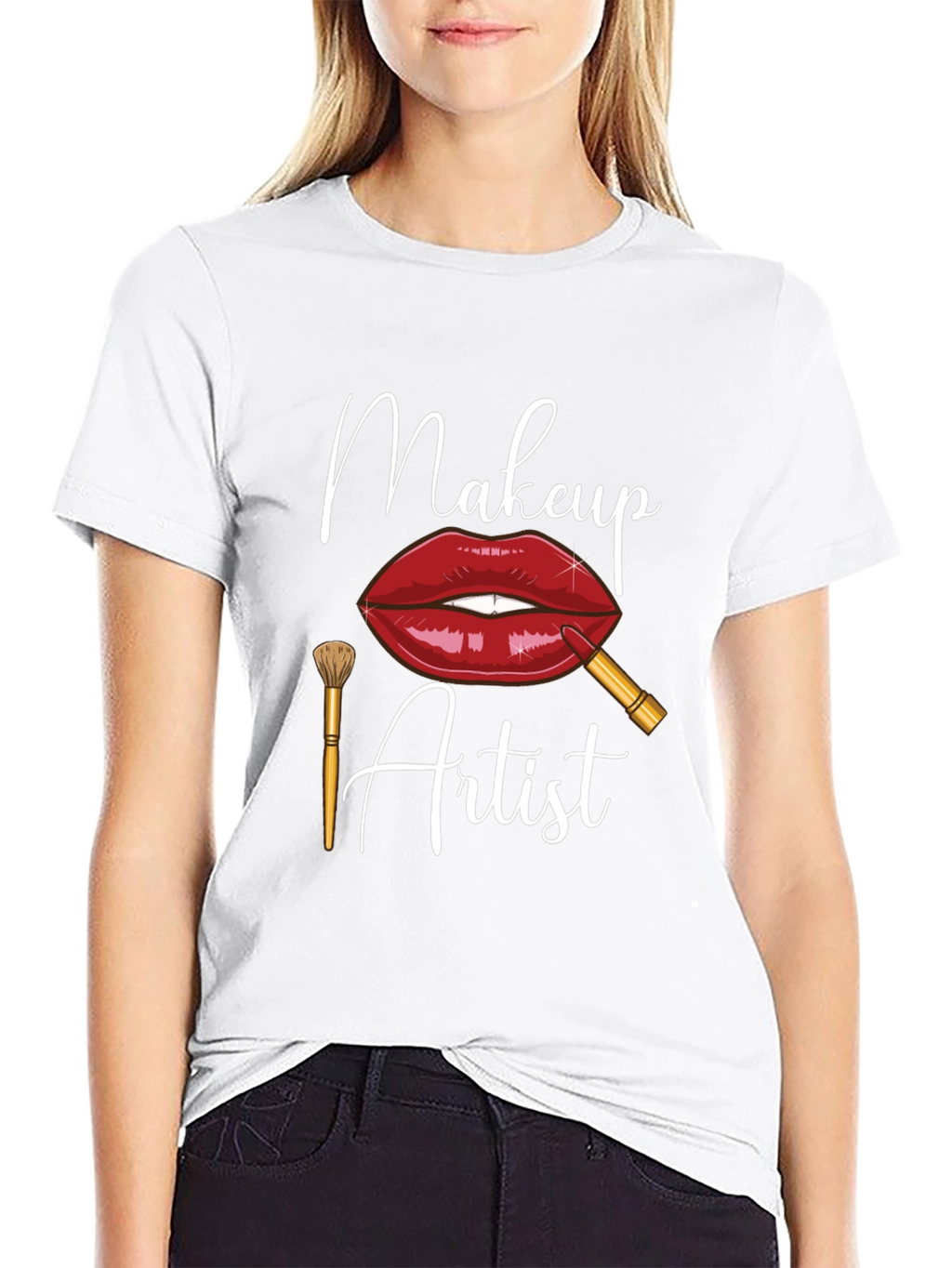 Makeup Artist T-Shirt - Stylish Graphic Tee