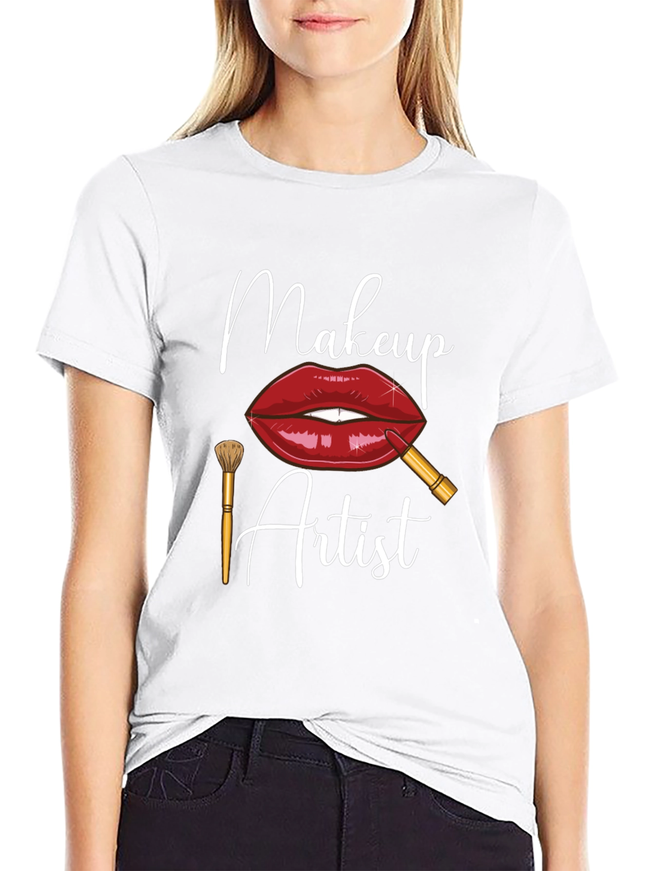 Makeup Artist T-Shirt - Stylish Graphic Tee