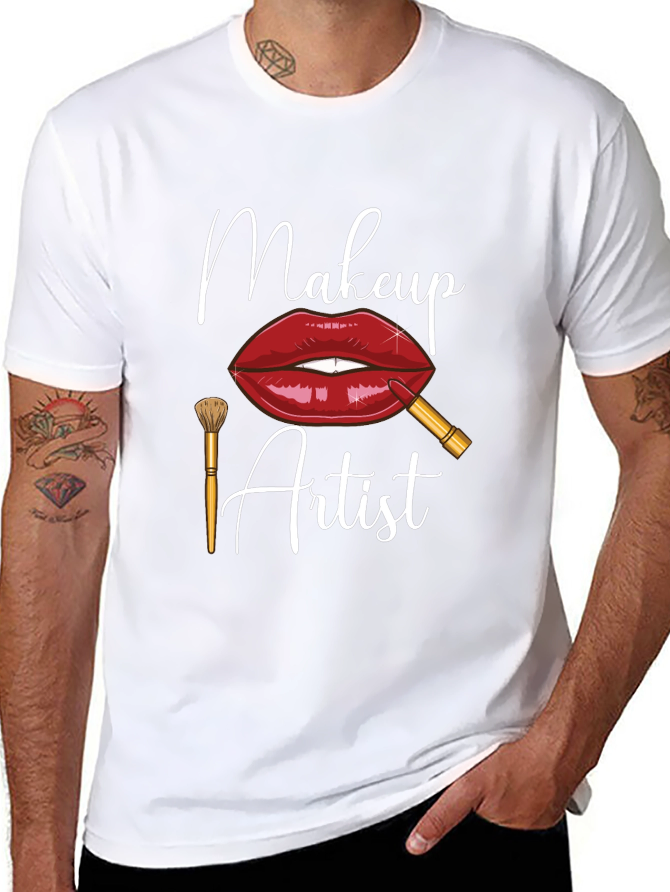 Makeup Artist T-Shirt - Stylish Graphic Tee