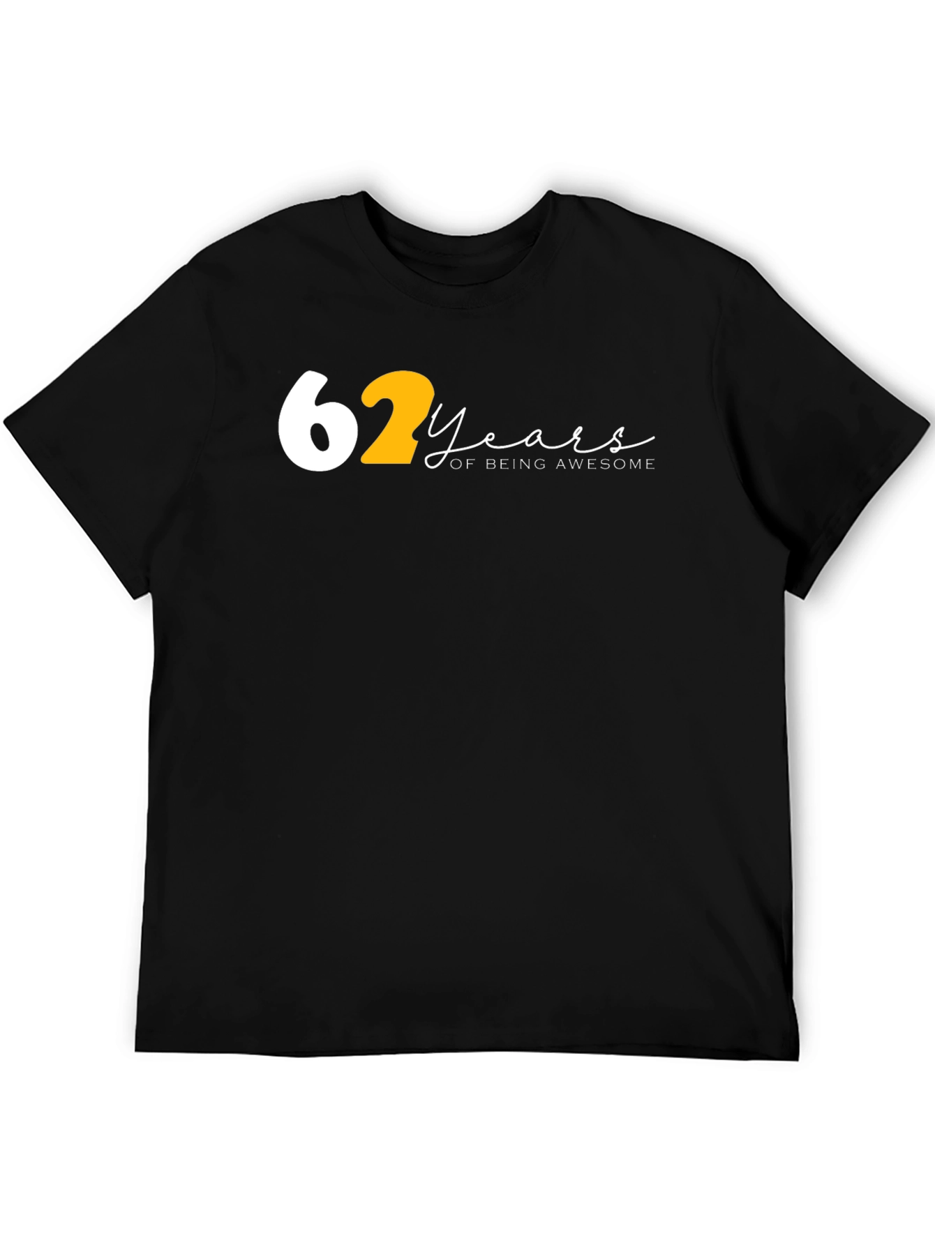 62 Years of Being Awesome Graphic T-Shirt