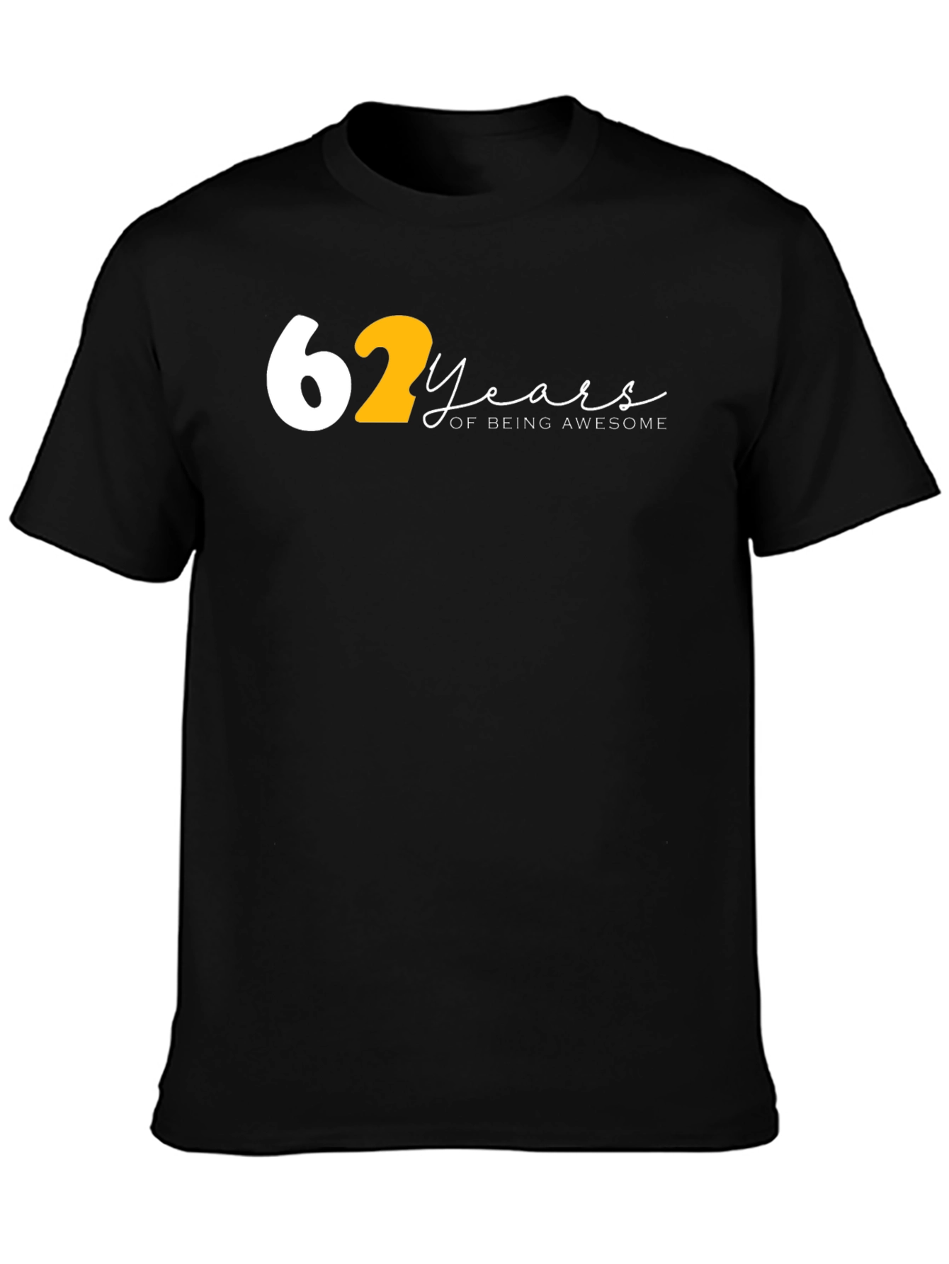 62 Years of Being Awesome Graphic T-Shirt
