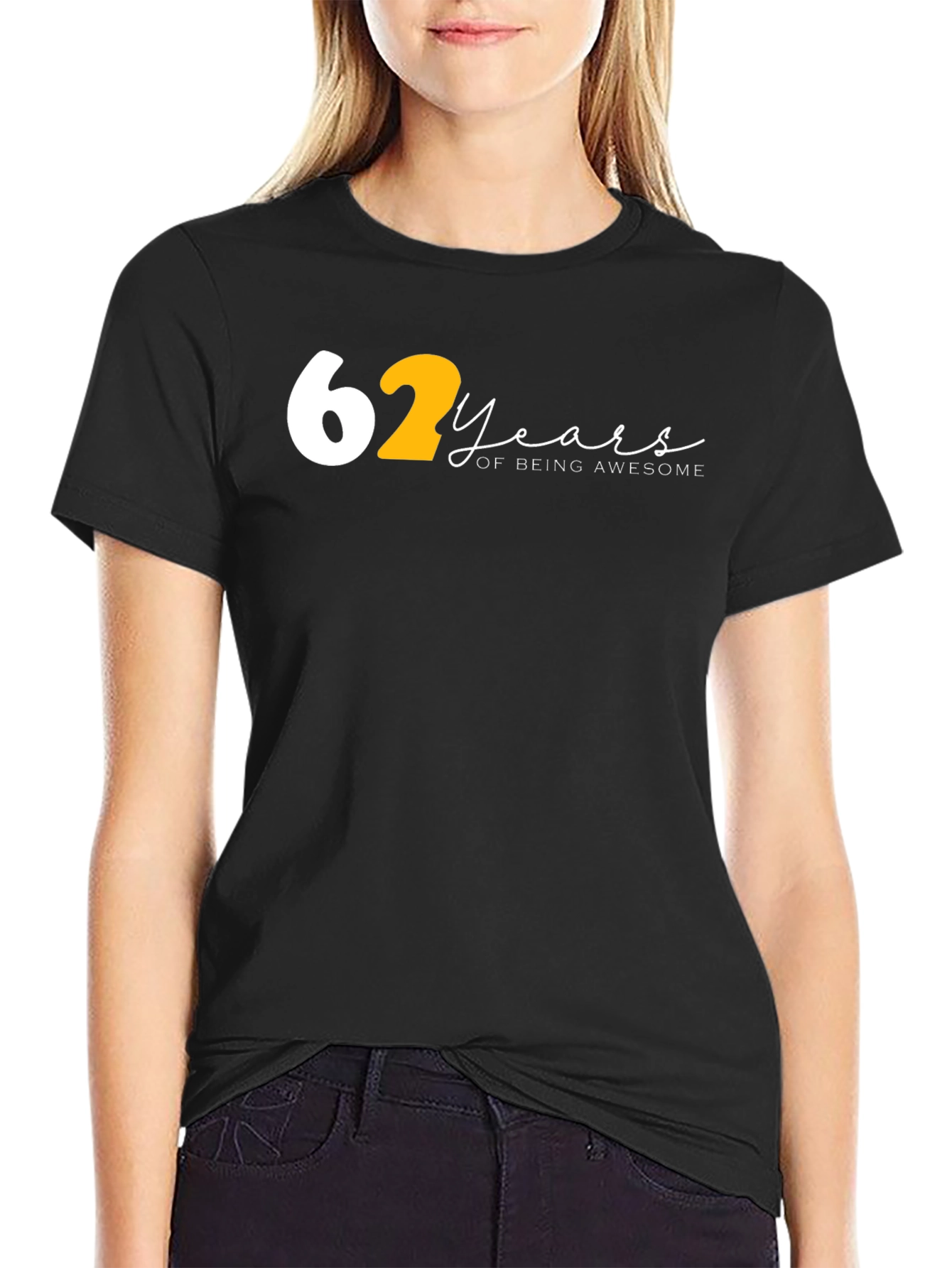 62 Years of Being Awesome Graphic T-Shirt