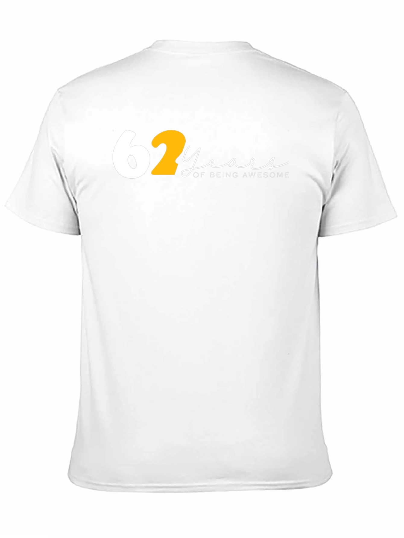 62 Years of Being Awesome Graphic T-Shirt
