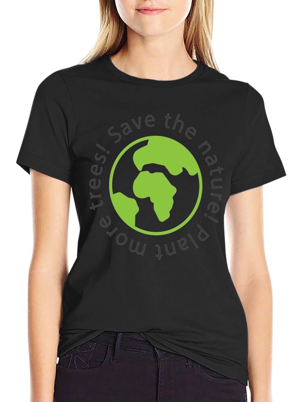Eco-Friendly Save Nature Graphic Tee