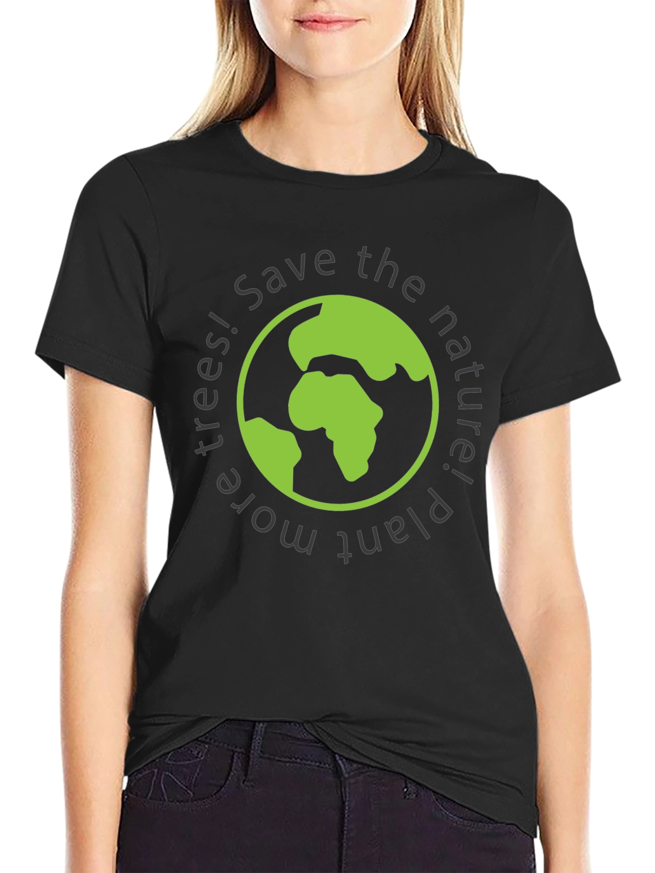 Eco-Friendly Save Nature Graphic Tee
